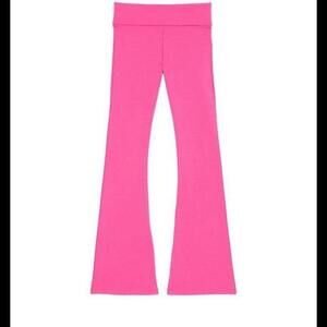 Y2K Victoria’s Secret PINK Bling Foldover Flare Leggings